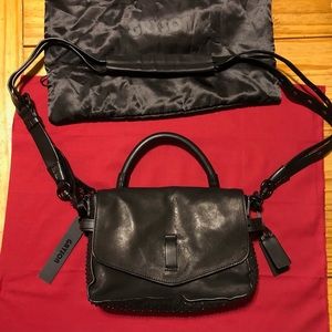 Gryson Black Leather Cross Body
